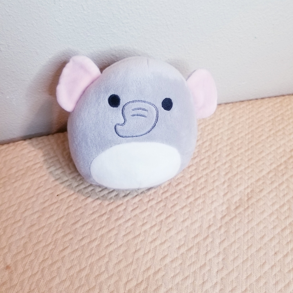 Squishmallows mila the mini elephant plush
